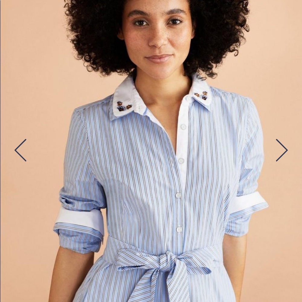 Brooks brothers striped shirt dress - Picture 2 of 7